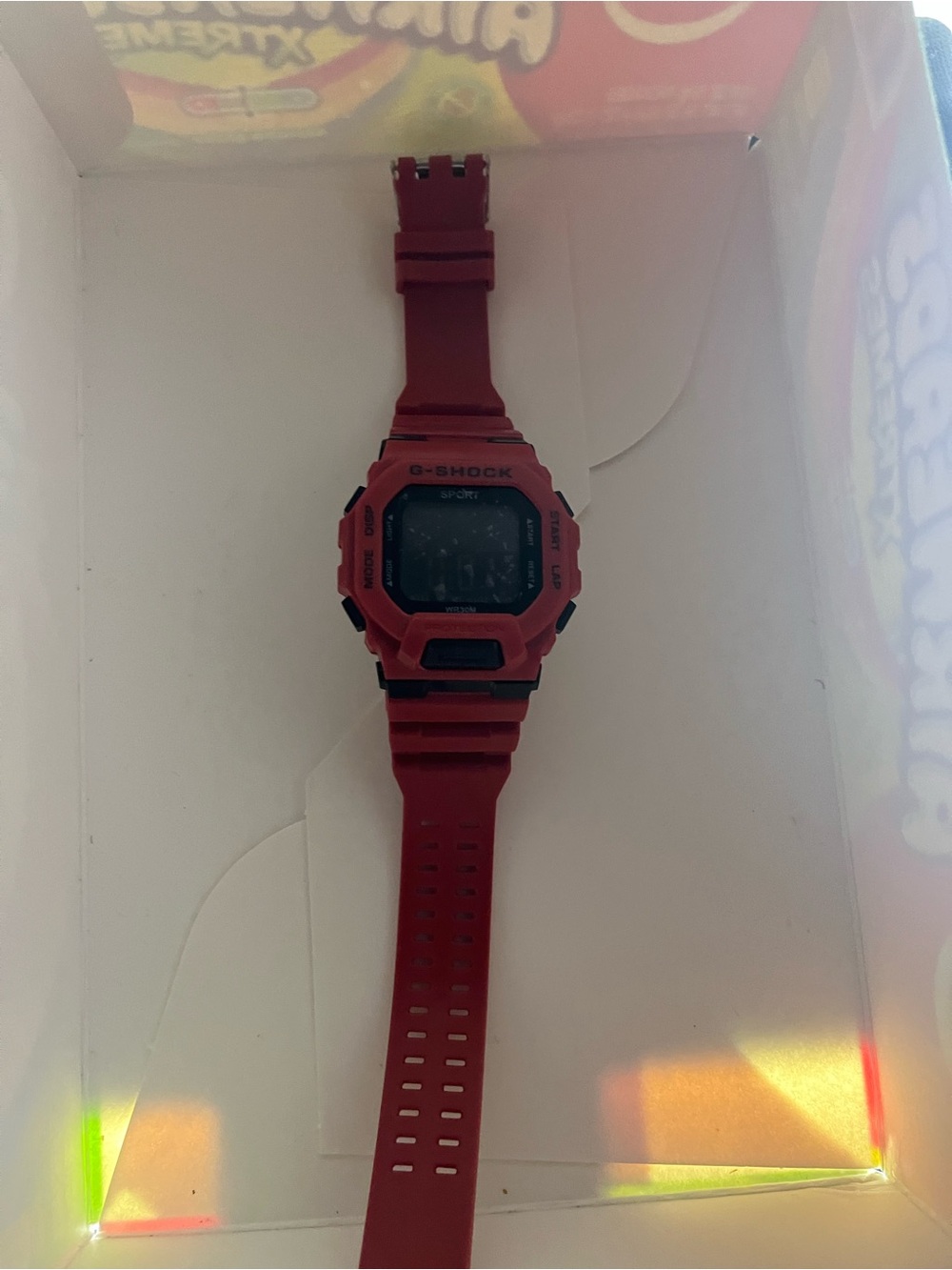 G-Shock Red Digital Rugged Sport Watch